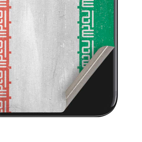 Iran Flag Distressed iPhone SE (2nd & 3rd Gen) Skin